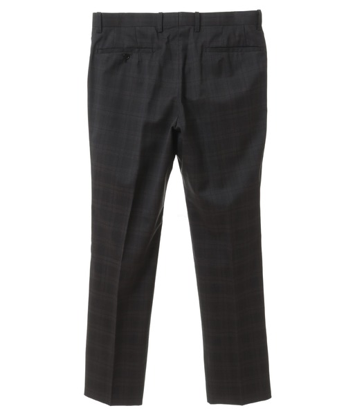 CROWDED CLOSET（クラウデッドクローゼット）の「ウールポリエステルグレンチェックスーツセットアップ（同素材ベストあり）（スーツセット・メンズ・ブラウン/ネイビー・04/03/02/01）」の18枚目の写真