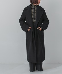 定価10万円　21AW Seeall(シーオール) ロングウールコート 定価10万円 21AW Seeall(シーオール) ロングウールコート
