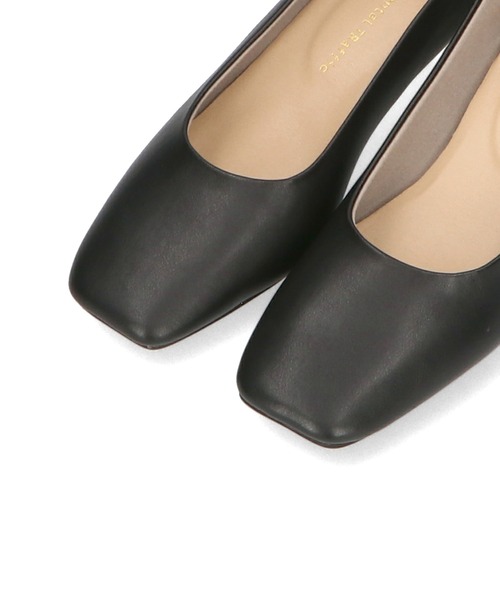 WA ORiental TRaffic（ダブルエーオリエンタルトラフィック）の「スクエアトゥラインヒールパンプス 42109（パンプス・レディース・ピンク/ベージュ/ブラック・37/42/40/39/38/35/34/36/41）」の16枚目の写真