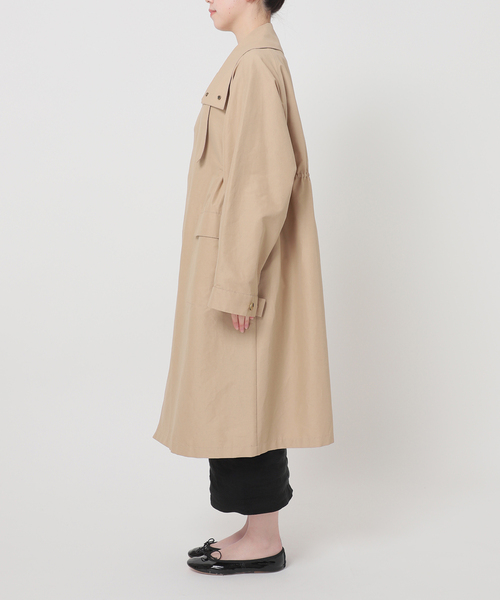 VACHEMENT（ヴァシュモン）の「【VACHEMENT / ヴァシュモン】ステンカラーコート（ステンカラーコート・レディース・ブラック/ベージュ・FREE）」の15枚目の写真