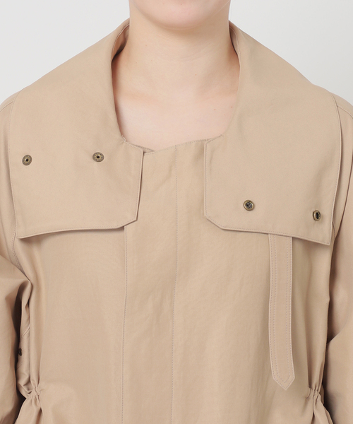 VACHEMENT（ヴァシュモン）の「【VACHEMENT / ヴァシュモン】ステンカラーコート（ステンカラーコート・レディース・ブラック/ベージュ・FREE）」の19枚目の写真