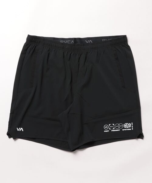 RVCA（ルーカ）の「RVCA SPORT メンズ YOGGER STRETCH 17 ウォークパンツ/ショートパンツ 【2024年春夏モデル】/ルーカウエストゴムバギーショーツ（その他パンツ・メンズ・ブラック系その他/ブラック系その他3/ブラック系その他2/カーキ/ブラック/キャメル/ブラック×ホワイト・SMALL/MEDIUM/LARGE/X-LARGE）」の6枚目の写真