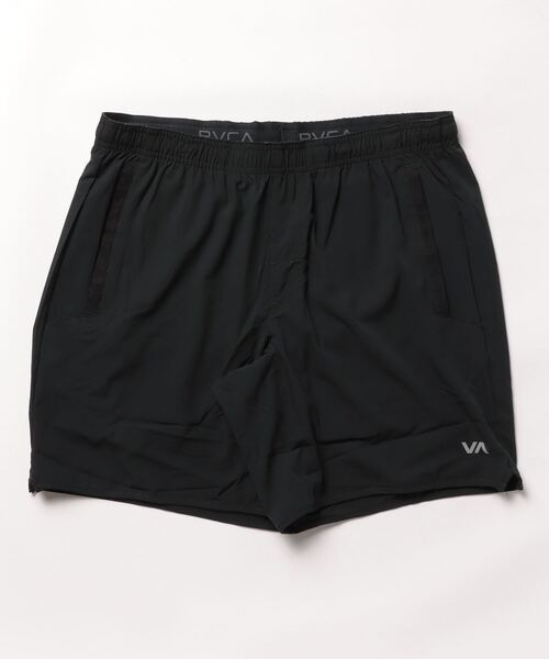 RVCA（ルーカ）の「RVCA SPORT メンズ YOGGER STRETCH 17 ウォークパンツ/ショートパンツ 【2024年春夏モデル】/ルーカウエストゴムバギーショーツ（その他パンツ・メンズ・ブラック系その他/ブラック系その他3/ブラック系その他2/カーキ/ブラック/キャメル/ブラック×ホワイト・SMALL/MEDIUM/LARGE/X-LARGE）」の2枚目の写真