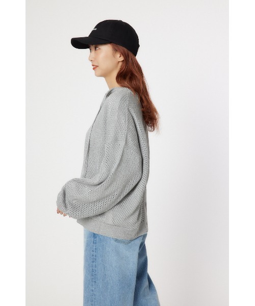 RODEO CROWNS WIDE BOWL（ロデオクラウンズワイドボウル）の「2WAYメッシュニットセット（その他トップス・レディース・ブラック/グレー/ライトグリーン・FREE）」の10枚目の写真