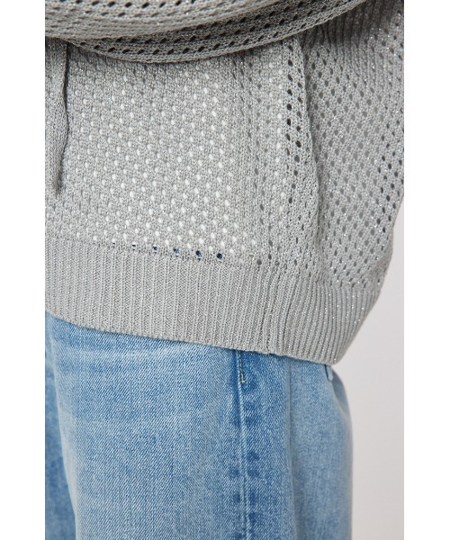 RODEO CROWNS WIDE BOWL（ロデオクラウンズワイドボウル）の「2WAYメッシュニットセット（その他トップス・レディース・ブラック/グレー/ライトグリーン・FREE）」の18枚目の写真