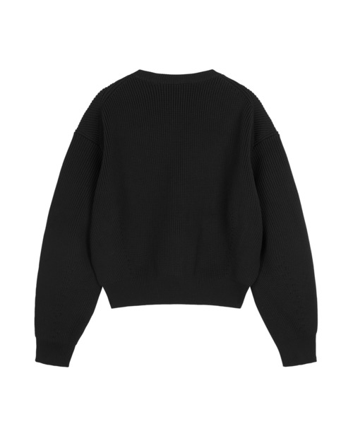 JNBY(ジェーエヌビーワイ)の「Corset Silhouette Design Cardigan / ニットカーディガン(ニット/セーター・レディース・グレー/ブラック/ピンク・38/36)」の12枚目の写真