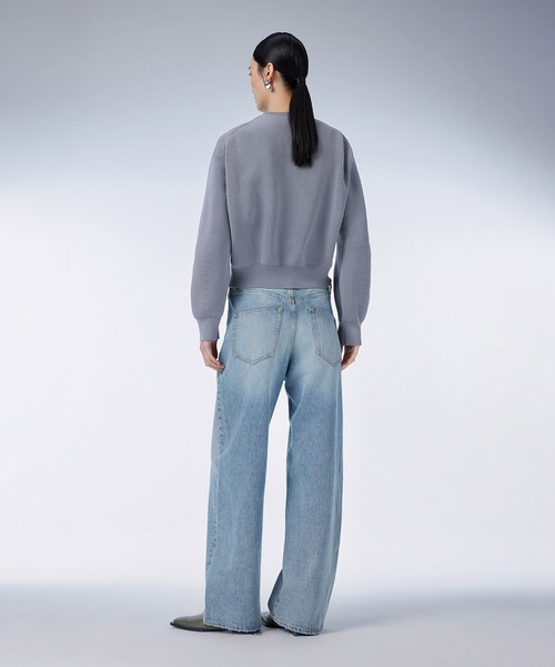 JNBY(ジェーエヌビーワイ)の「Corset Silhouette Design Cardigan / ニットカーディガン(ニット/セーター・レディース・グレー/ブラック/ピンク・38/36)」の16枚目の写真