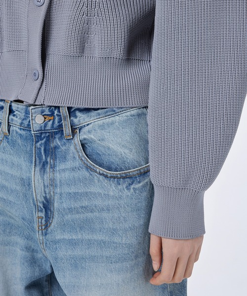 JNBY(ジェーエヌビーワイ)の「Corset Silhouette Design Cardigan / ニットカーディガン(ニット/セーター・レディース・グレー/ブラック/ピンク・38/36)」の18枚目の写真