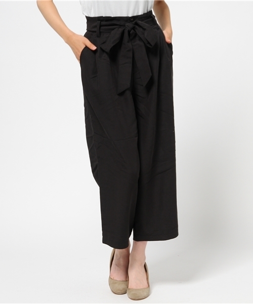 DISCOAT（ディスコート）の「【Discoat】ツイルワイドパンツ（その他パンツ・レディース・カーキ/ライトグレー/ブラック・LARGE/MEDIUM/SMALL）」の14枚目の写真