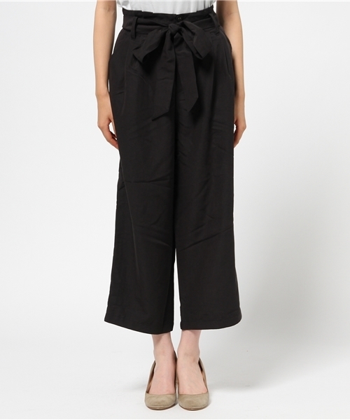 DISCOAT（ディスコート）の「【Discoat】ツイルワイドパンツ（その他パンツ・レディース・カーキ/ライトグレー/ブラック・LARGE/MEDIUM/SMALL）」の4枚目の写真