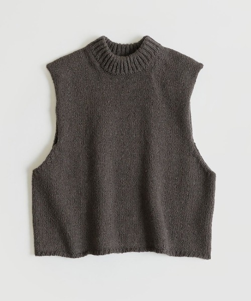 THE SHINZONE(ザ シンゾーン)の「COTTON SLUB KNIT / SHINZONE コットンスラブニット(ニット/セーター・レディース・グレー/ホワイト・FREE)」の12枚目の写真