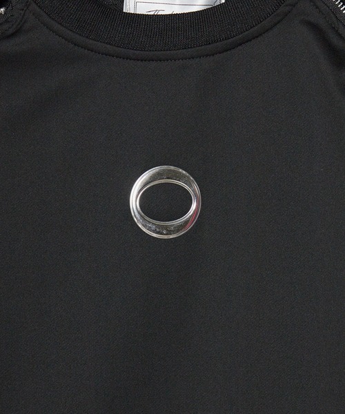 Theater code(シアターコード)の「▲zip design circle logo short sleeve tee / ジップデザイン サークルロゴ 半袖Tシャツ Y2K(Tシャツ/カットソー・メンズ・ブラック/ホワイト・2/3)」の13枚目の写真