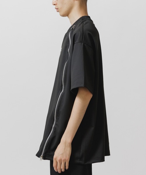 Theater code(シアターコード)の「▲zip design circle logo short sleeve tee / ジップデザイン サークルロゴ 半袖Tシャツ Y2K(Tシャツ/カットソー・メンズ・ブラック/ホワイト・2/3)」の19枚目の写真