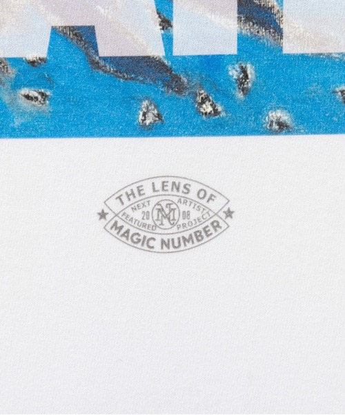 MAGIC NUMBER（マジック ナンバー）の「【MAGIC NUMBER】SEE YOU IN YHE WATER ART by Cooga Supaca（Tシャツ/カットソー・メンズ・ブラック/ホワイト/グレー・X-LARGE/LARGE/MEDIUM）」の6枚目の写真