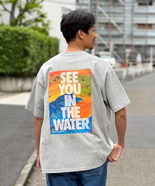 MAGIC NUMBER（マジック ナンバー）の「【MAGIC NUMBER】SEE YOU IN YHE WATER ART by Cooga Supaca（Tシャツ/カットソー・メンズ・ブラック/ホワイト/グレー・X-LARGE/LARGE/MEDIUM）」の14枚目の写真