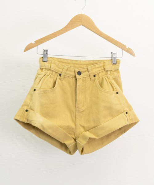 Miniministore(ミニミニストア)の「デニム ショートパンツ レディース(デニムパンツ・レディース・ベージュ/ライトブルー/ブラック/ホワイト/ダークブルー・M/S/L)」の21枚目の写真