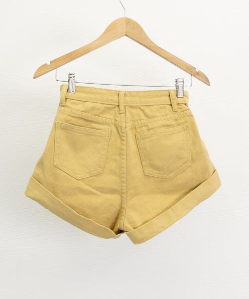 Miniministore(ミニミニストア)の「デニム ショートパンツ レディース(デニムパンツ・レディース・ベージュ/ライトブルー/ブラック/ホワイト/ダークブルー・M/S/L)」の22枚目の写真