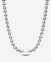 PANDORA | パール ＆ ビーズ コリエ シルバー ネックレス(ネックレス)