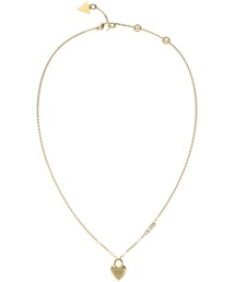 Guess | "ALL YOU NEED IS LOVE 16-18 Mini Heart Lock Necklace"" アクセサリー ネックレス"(ネックレス)