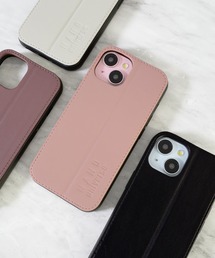 NANO universe | iPhone15 iPhone14 iPhone13 ナノユニバース [レザー調スタンドケース](スマホケース/カバー)