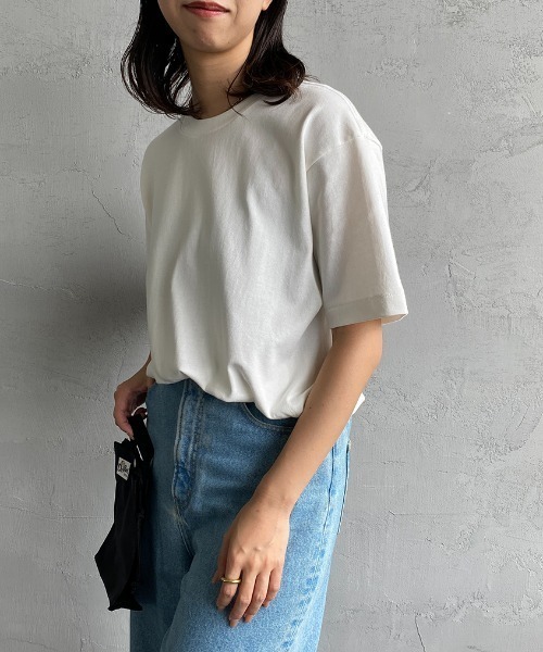 HANES（ヘインズ）の「[HANES/ヘインズ] SHIRO ショートスリーブパックTシャツ（Tシャツ/カットソー・レディース・ホワイト・M/L/XL/S）」の4枚目の写真
