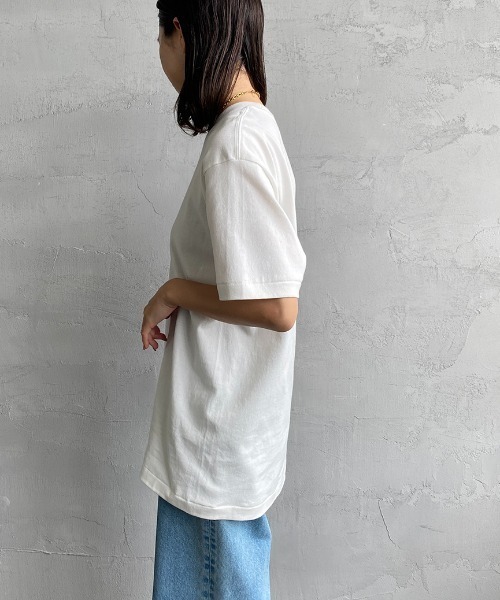 HANES（ヘインズ）の「[HANES/ヘインズ] SHIRO ショートスリーブパックTシャツ（Tシャツ/カットソー・レディース・ホワイト・M/L/XL/S）」の9枚目の写真