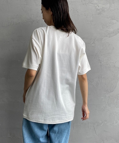 HANES（ヘインズ）の「[HANES/ヘインズ] SHIRO ショートスリーブパックTシャツ（Tシャツ/カットソー・レディース・ホワイト・M/L/XL/S）」の10枚目の写真