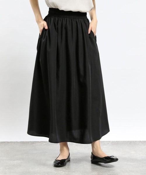 GLOBAL WORK Smile Seed Store(グローバルワーク スマイルシードストア)の「カロヤカボリュームスカート/977020(スカート・レディース・ベージュ/チャコール/ブラック/チェック・LARGE/MEDIUM/SMALL/X-LARGE)」の1枚目の写真