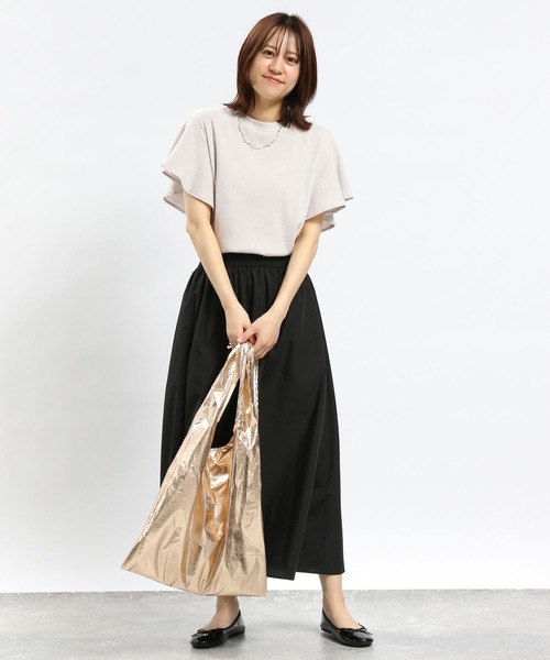 GLOBAL WORK Smile Seed Store(グローバルワーク スマイルシードストア)の「カロヤカボリュームスカート/977020(スカート・レディース・ベージュ/チャコール/ブラック/チェック・LARGE/MEDIUM/SMALL/X-LARGE)」の5枚目の写真