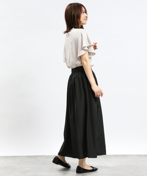 GLOBAL WORK Smile Seed Store(グローバルワーク スマイルシードストア)の「カロヤカボリュームスカート/977020(スカート・レディース・ベージュ/チャコール/ブラック/チェック・LARGE/MEDIUM/SMALL/X-LARGE)」の7枚目の写真