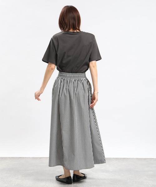 GLOBAL WORK Smile Seed Store(グローバルワーク スマイルシードストア)の「カロヤカボリュームスカート/977020(スカート・レディース・ベージュ/チャコール/ブラック/チェック・LARGE/MEDIUM/SMALL/X-LARGE)」の12枚目の写真