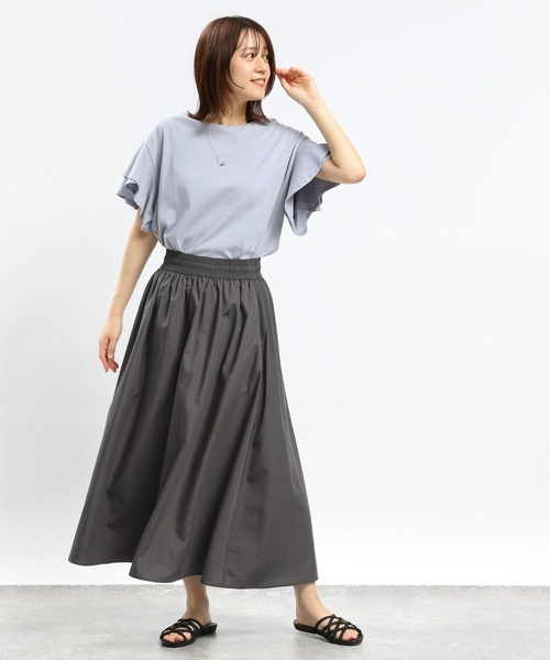 GLOBAL WORK Smile Seed Store(グローバルワーク スマイルシードストア)の「カロヤカボリュームスカート/977020(スカート・レディース・ベージュ/チャコール/ブラック/チェック・LARGE/MEDIUM/SMALL/X-LARGE)」の18枚目の写真