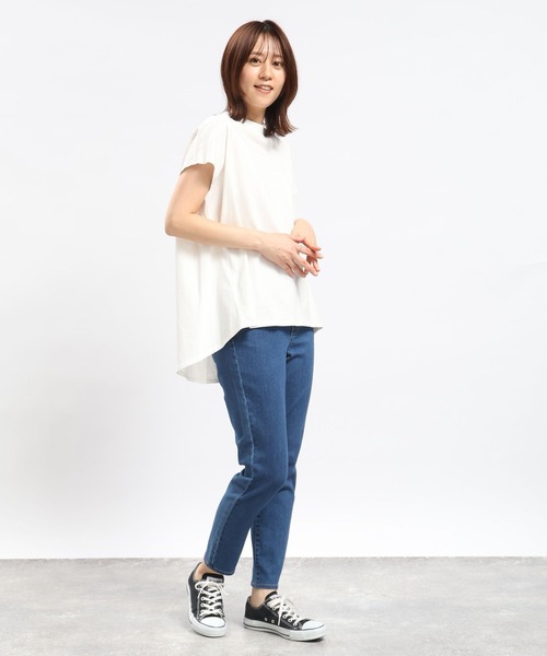 フレームワーク　人気　完売　スマイルTシャツ 冷感レイヤードTシャツ半袖/102436 | [公式]グローバルワーク