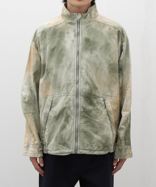 JOURNAL STANDARD J.S HOMESTEAD(ジャーナルスタンダードホームステッド)の「【J.S.Homestead】CAMOUFLAGE DYE P/F BZ(ブルゾン・メンズ・ライトグリーン/ブルー系その他・MEDIUM/LARGE)」の4枚目の写真