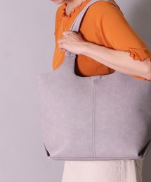 Legato Largo | (LF)【Legato Largo】ネオノスタルジック フェイクレザー A4 トートバッグ(トートバッグ)