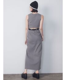 EMODA（エモダ）の「【WEB限定】バックオープンジャガードラインワンピース（ワンピース）」