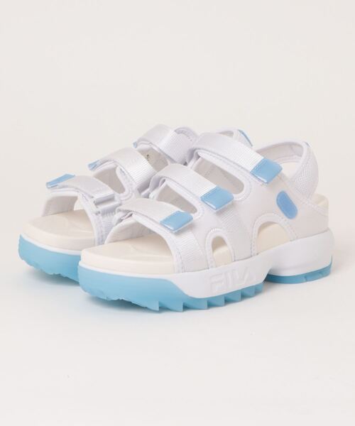 FILA(フィラ)の「FILA フィラ DISRUPTOR SD PUFFY ディスラプターSDパフィー USS24036109 WHITE(サンダル・メンズ・ホワイト・23.0cm/24.0cm/25.0cm/26.0cm/27.0cm/28.0cm)」の1枚目の写真