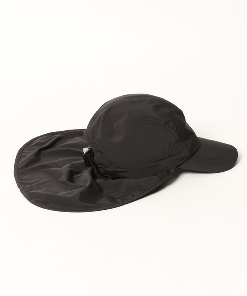 niko and...(ニコアンド)の「【DOD(ディーオーディー)】コラボサンシェード付きキャップ(キャップ・レディース・ブラック/アイボリー/グリーン・FREE)」の6枚目の写真