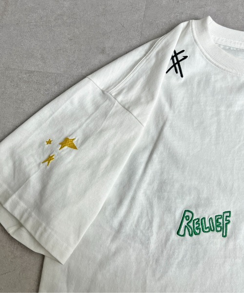 CPCM(シーピーシーエム)の「落書き柄T(Tシャツ/カットソー・メンズ・グレー/チャコールグレー/ホワイト/イエロー・MEDIUM/LARGE)」の18枚目の写真
