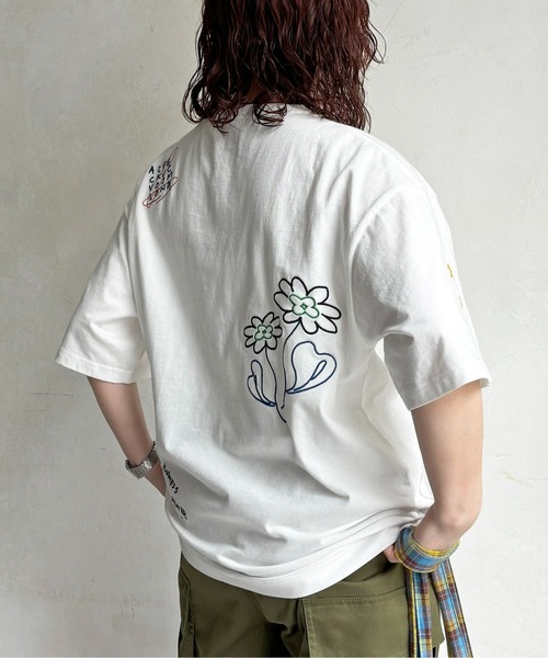 CPCM(シーピーシーエム)の「落書き柄T(Tシャツ/カットソー・メンズ・グレー/チャコールグレー/ホワイト/イエロー・MEDIUM/LARGE)」の14枚目の写真