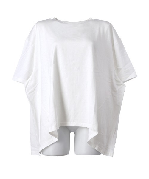 MARKET コットン Tシャツ セール】バックフレアコットンTシャツ（Tシャツ/カットソー