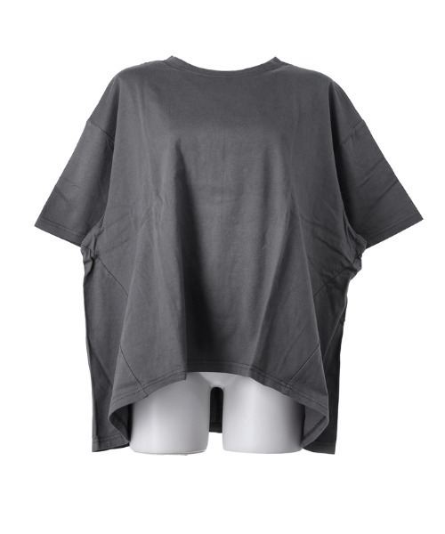 tシャツ バックフレアーTシャツ レディース 洗える】ALBINIジャージー バックフレア Tシャツ