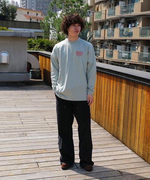 roial（ロイアル）の「DESIGN TEE/ROIAL(ロイアル)スタンダードフィットバックプリントロングカットソー（Tシャツ/カットソー・メンズ・ホワイト/ネイビー/グリーン系その他3・LARGE/MEDIUM/X-LARGE）」の20枚目の写真