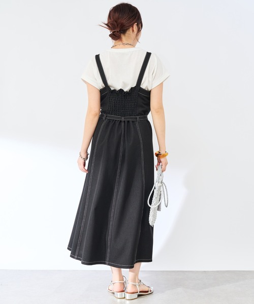 un dix cors アンディコール デニムジャンスカ　Lサイズ　新品・未使用 un dix cors（アンディコール）の「《2サイズ展開》デニム