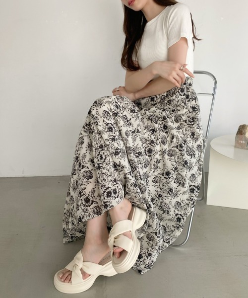 Miniministore（ミニミニストア）の「厚底サンダル ミュールサンダル 美脚 夏（サンダル・レディース・カーキ/ブラック/アイボリー・22.5cm/23.0cm/23.5cm/24.0cm/25.0cm/24.5cm）」の22枚目の写真