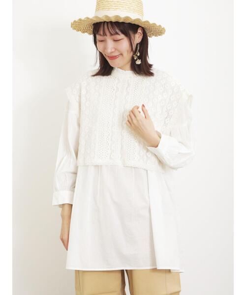 Samansa Mos2(サマンサ モスモス)の「【Sサイズ / WEB限定】レースベストSET前後着ワンピース(ワンピース・レディース・ラベンダー/キナリ/ブラック/ベージュ・M/S)」の22枚目の写真