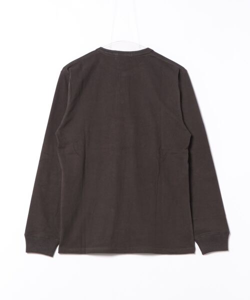 aimoha（アイモハ）の「aimoha men CLASSIC HENLEY LONG SLEEVE（Tシャツ/カットソー・メンズ・グレー/ブラック/ホワイト/ダークグレー/ネイビー・LARGE/X-LARGE/XX-LARGE/XXX-LARGE）」の6枚目の写真
