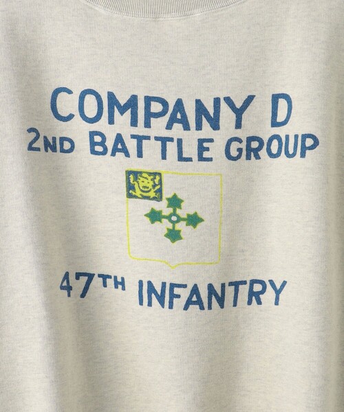 BOW WOW(バウワウ)の「<BOWWOW> 47TH ショートスリーブ スウェット(スウェット・メンズ・ナチュラル・L/XL)」の6枚目の写真