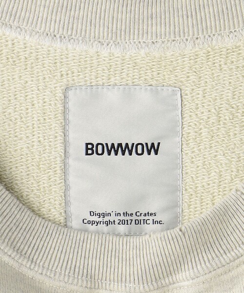 BOW WOW(バウワウ)の「<BOWWOW> 47TH ショートスリーブ スウェット(スウェット・メンズ・ナチュラル・L/XL)」の3枚目の写真
