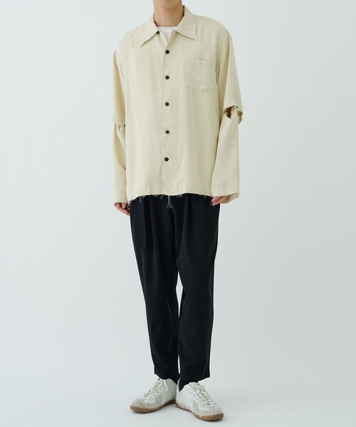 【FACCIES/ファッチーズ】 25ss ウエスタンシャツ ブルゾン 70s FACCIES - Used Cotton Shaggy PO(WINE) ファッチーズ シャギー